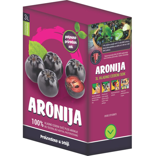 ARONIJA SOK 3L BAG IN BOX